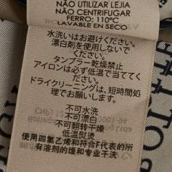 مملوكة مسبقًا وشاح بوتيغا فينيتا حرير مطبوع شعار كامل أبيض