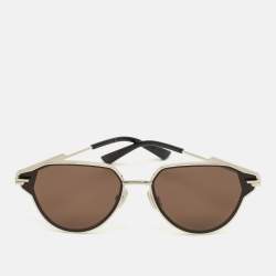 مملوكة مسبقًا Bottega Veneta Black/Silver Tone BV1271S Aviator Sunglasses