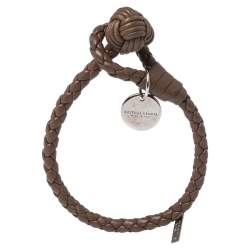 Pre Owned سوار بوتيغا فينيتا توغل جلد نابا انترشياتو بنية S