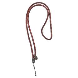 Bottega Veneta Brown/Cinnamon Intrecciato Leather Phone Strap