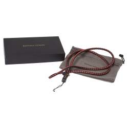 Bottega Veneta Brown/Cinnamon Intrecciato Leather Phone Strap