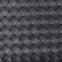 Pre Owned Bottega Veneta Black Intrecciato Leather Zippy Travel Organizer 