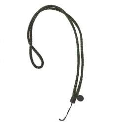 Pre Owned Bottega Veneta Green Intrecciato Leather Cell Phone Strap