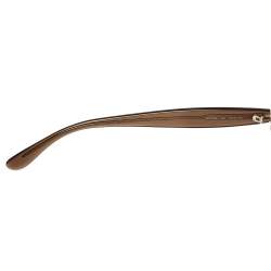 Pre Owned نظارة شمسية بوتيغا فينيتا كروس هاتش/ بني BV0197S شفافة مستديرة