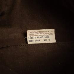 Pre Owned حقيبة صغيرة بوتيغا فينيتا جلد أنترشياتو أحمر داكن