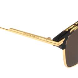 مملوكة مسبقًا Bottega Veneta Havana/ Brown BV1007SK Clubmaster Sunglasses