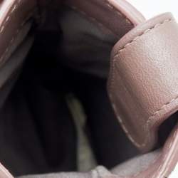 Bottega Veneta Old Rose Intrecciato Leather Crossbody Phone Holder
