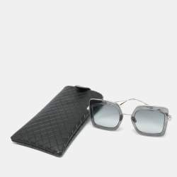 مملوكة مسبقًا Bottega Veneta Grey BV0209S Oversize Square Gradient Sunglasses