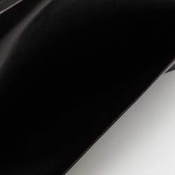 Pre Owned Bottega Black Intrecciato Leather Agenda Cover