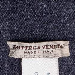 Pre Owned Bottega Veneta Grey Cashmere Beanie Hat