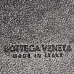 Bottega Veneta Black Intrecciato Leather Card Case Landyard