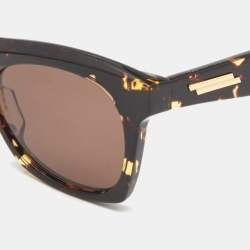 Bottega Veneta Brown Tortoise BV1061S Wayfarer Sunglasses