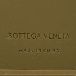Bottega Veneta Olive Green Intrecciato Rubber Silicone iPhone 14 Pro Max Case