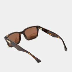 Bottega Veneta Brown BV1146S Rectangular Sunglasses