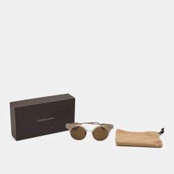 Bottega Veneta Black/Grey BVQ113S Cat Eye Sunglasses