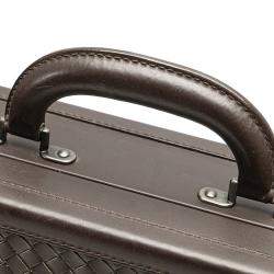 Bottega Veneta Brown Nappa Intrecciato Attache Briefcase