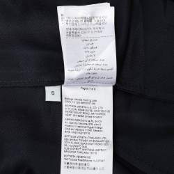 Bottega Veneta Navy Blue Crepe Long Dress S