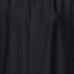 Bottega Veneta Navy Blue Crepe Long Dress S