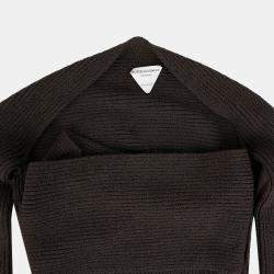 Bottega Veneta Brown Rib Knit Dress Size 42