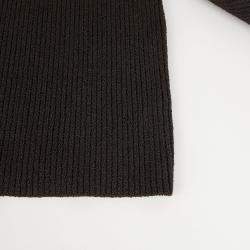 Bottega Veneta Brown Rib Knit Dress Size 42