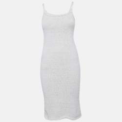 ワンピース Bottega Veneta Printed Silk Dress BOTTEGA VENETA Bottega Veneta Printed Silk Long Dress