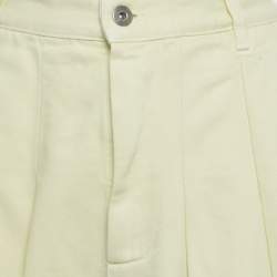 مملوكة مسبقًا تنورة بوتيغا فينيتا صغيرة كريمي دنيم بطيات مقاس صغير