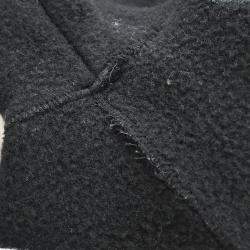 Pre Owned Bottega Veneta Collarless Coat Black #40