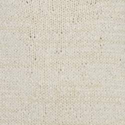 مملوكة مسبقًا Bottega Veneta White Cotton Knit Strap Sleeve Midi Dress L