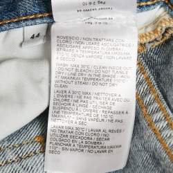 مملوكة مسبقًا Bottega Veneta Blue Denim Wide Leg Jeans M