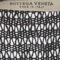 Pre Owned فستان بوتيغا فينيتا أسود كشمير محبوك بدون أكمام قصير ميديوم