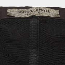 مملوكة مسبقًا Bottega Veneta Brown Cotton Strapless Mini Dress M