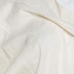 Pre Owned فستان بوتيغا فينيتا حرير كتان كريمي بكتف واحد S