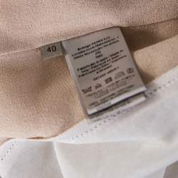 Bottega Veneta White Cotton Panelled Sleeveless Top S