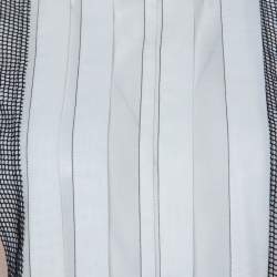 Bottega Veneta White Cotton Panelled Sleeveless Top S