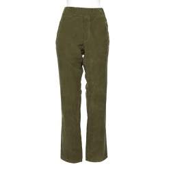 Bottega Veneta Olive Green Cotton Corduroy Trouser XL