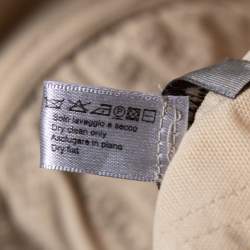 Pre Owned  Bottega Veneta Beige Knit Corset Top M