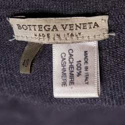 Bottega Veneta Dark Grey Cashmere V-Neck Jumper S