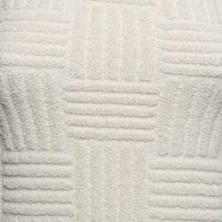 Bottega Veneta White Textured Terry One Shoulder Mini Dress S
