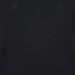 Balenciaga Unisex Black Knit Turtleneck Sweater M