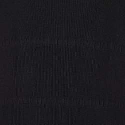 Kenzo Black Knit Mini Dress L