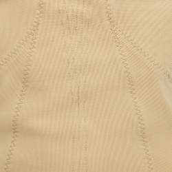 Bottega Veneta Beige Stretch Knit Strappy Corset Top M