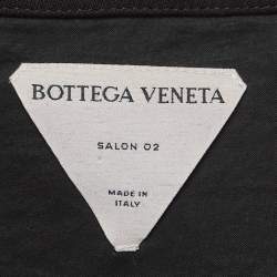 Bottega Veneta Black Wool Blend Short Dress M