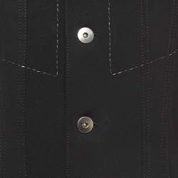 Bottega Veneta Black Wool Blend Short Dress M