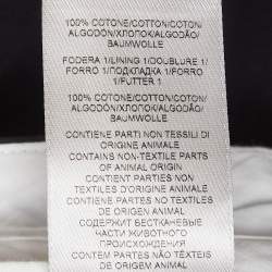 Bottega Veneta Black Cotton Trousers S