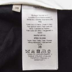 Bottega Veneta Black Cotton Trousers S
