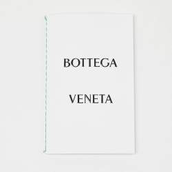 Pre Owned Bottega Veneta Green Intrecciato Leather Mini Cassette Bucket Bag