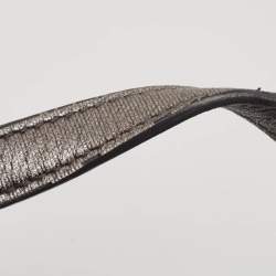 مملوكة مسبقًا Bottega Veneta Metallic Intrecciato Leather Cesta Tote