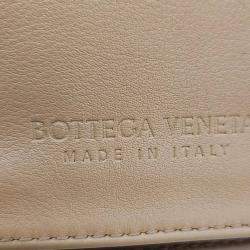  Bottega Veneta Beige Leather BV Twist Bag