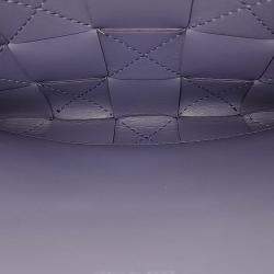 Bottega Veneta Purple Leather Clutch 