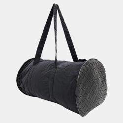 Bottega Veneta Black Duffel Bag